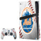 MLB New York Mets Game Ball PS5 Pro Disk Bundle  Skin